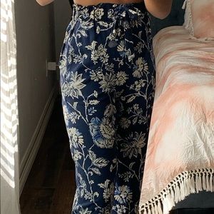 Floral pants